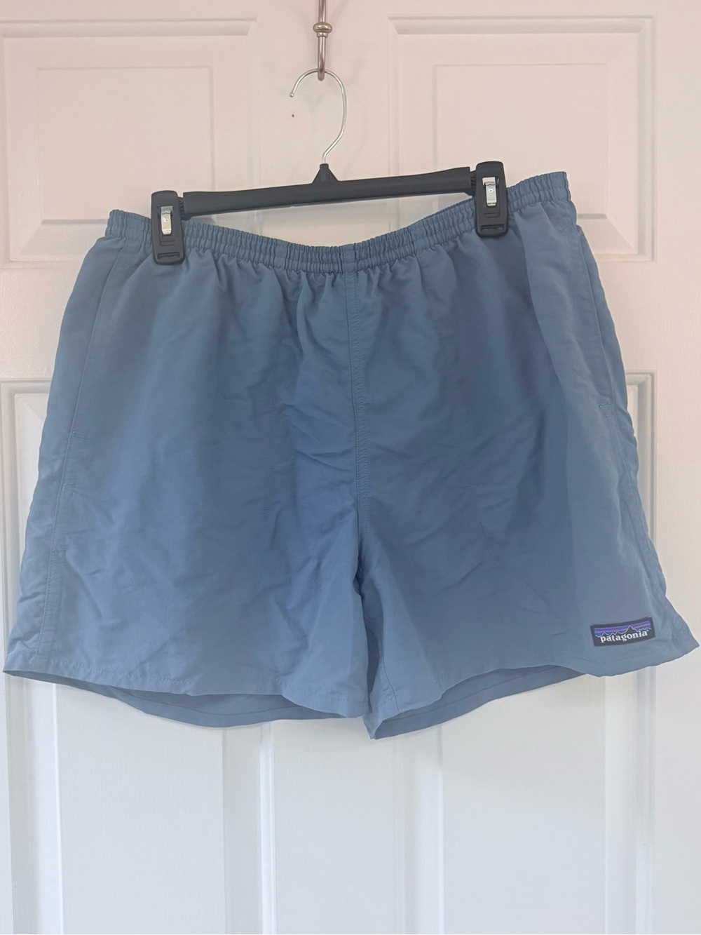 Like new Patagonia Slate Blue Casual Swim Shorts, Size L
